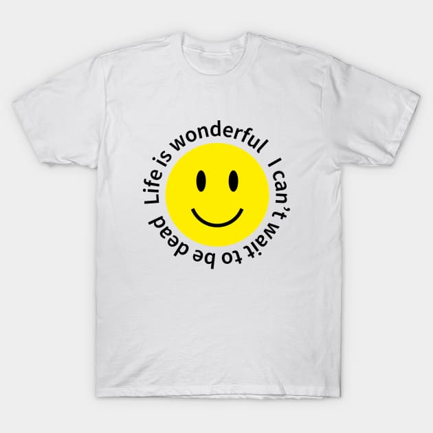 happy emoji T-Shirt by Pupik